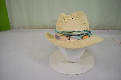 Vintage Straw Hat - Size Large - Carlton Club RARE Panama Style Golf Summer • $25