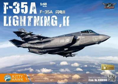 £51.36 • Buy Kitty Hawk 1/48 80103 F-35A Lightning II 