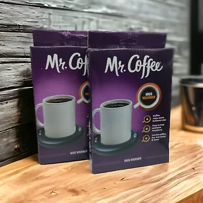 2x Mr. Coffee Mug Warmer Cup Electrical Warm Plate Coffee Coco Tea Hot Drinks  • $29.99