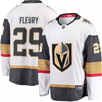 Fanatics Men's VGK Vegas Golden Knights Marc-André Fleury 29 White Away Jersey • $79.29