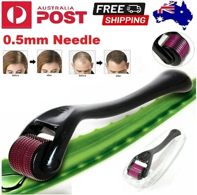 $16.99 • Buy  540 Micro-needling Derma Roller Hair Beard Regrowth Anti Hair Loss Treatment AU