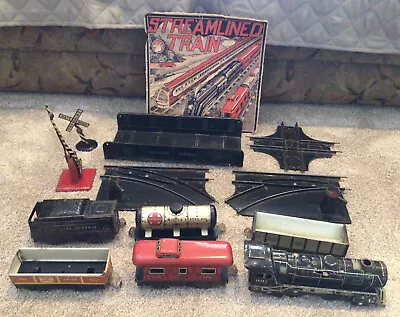 Antique - Marx - Streamline - Train Set And Accessories - AS IS • $125