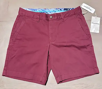 Brand New Tommy Bahama Boracay 8-Inch Chino Shorts Men Size 29 Stretch T821250 • $49.50
