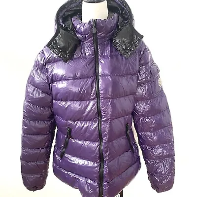 Moncler Purple Bady Shinny Puffer Winter Jacket Size 5 • $590.43