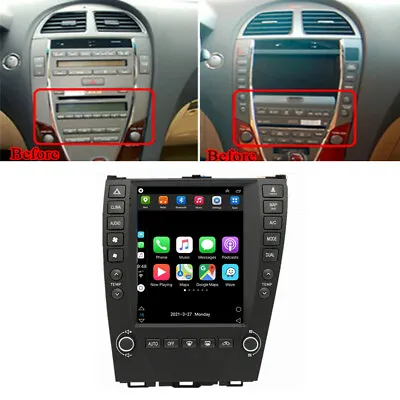 9.7'' Vertical Stereo Radio GPS For Lexus ES ES240 ES300 ES330 ES350 2006-2012 • $270.89