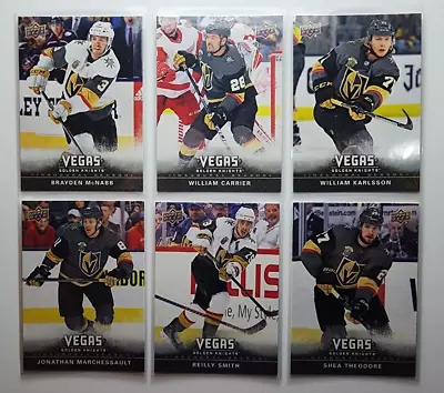  The Misfits  Las Vegas Golden Knights 2017-18 Upper Deck 6 Card Set! • $9.95