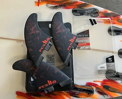 Fcs2 Fins Felipe Toledo Tri Large Size $179.95 • $115