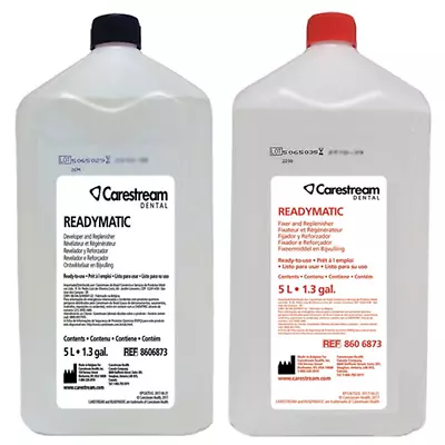 AUTOMATIC Processing | Carestream READYMATIC - Developer And Fixer 2 X 5 Liter • $99.95
