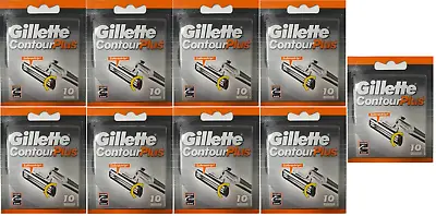 Gillette Contour Plus (Atra Plus) Refill Razor Blades - 90 Cartridges • $158.47