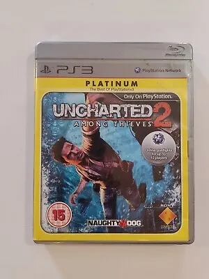 Uncharted 2 Among Thieves Sony PlayStation 3 PS3 Region 2 Action Free Post • $15.95