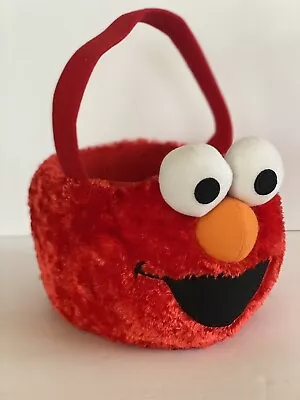 Sesame Street Elmo Plush Easter/Halloween Basket • $33.98