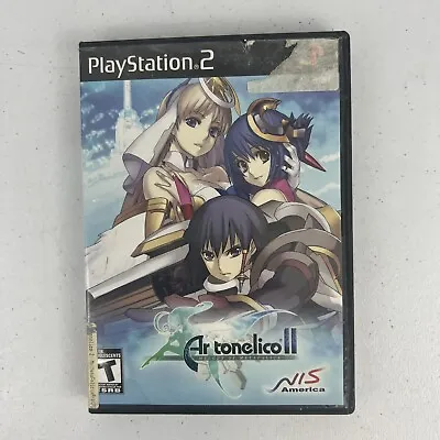 Ar Tonelico II: Melody Of Metafalica Tested No Manual Playstation 2 PS2 • $69.95