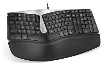 Nulea RT02 Ergonomic Keyboard Wired Split Windows/Mac • $10