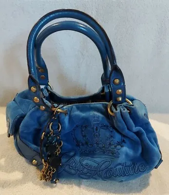 $100 • Buy Vintage Juicy Couture Handbag Blue