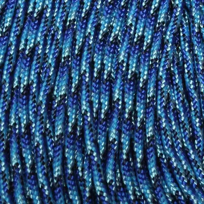 95 Cord (Type 1) Paracord Blue Blend 100 FT USA MADE & SELLER • $10.99