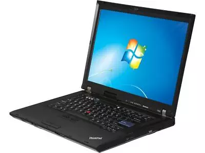 Widscrn Lenovo Thinkpad T500 Laptop 64bit Windows 7 Office2010 8GB GdBatWkGr8 X- • $189.99