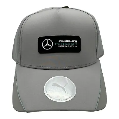 Puma Mercedes AMG Petronas F1 Racing Team Formula One Curved Snapback Hat Cap • $29.59
