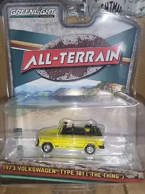 Greenlight 1/64 All-Terrain 1974 Volkswagen Type 181 (The Thing) Yellow • $8.50