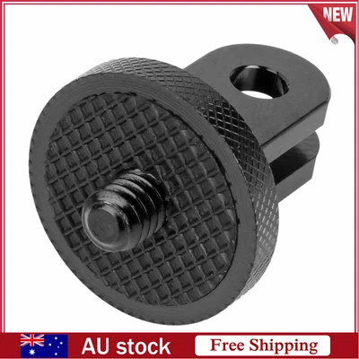 $9.79 • Buy CNC Aluminium Alloy 1/4 Mini Tripod Adapter Mount Holder For GoPro Hero 7/6 RAU