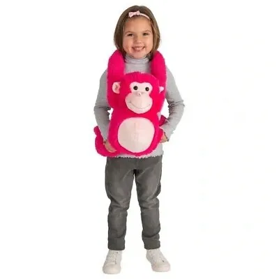 Cheeky Monkey Pink 75cm Soft Plush Teddy NEW • £17.50