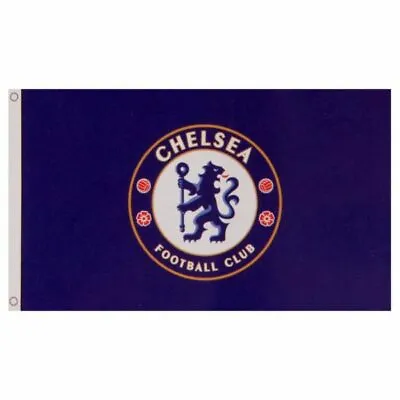 Chelsea FC Official Crested Large Flag  (5ft X 3ft) Present Gift The Blues • £10.49