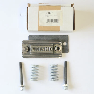 $239.99 • Buy WEIAND 7157 7157P Supercharger Blower 6-71 671 Pop Off Plate Kit Polished NEW