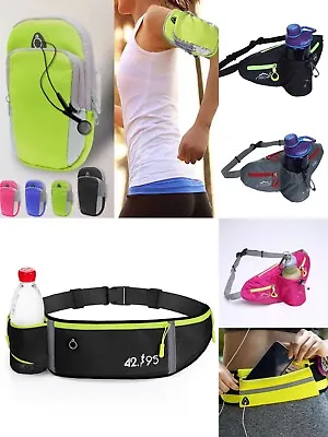 Running Gym Exercise Phone Waist Arm Bag Pouch For Phone Key Card Cash Coin • £6.99