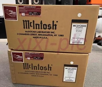 1pcs NEW  Mclntosh  MCD12000  CD/SACD Player  DHL Shipping • $18300