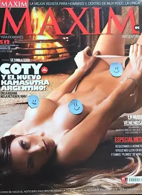 MAXIM Magazine Argentina #95 COTY July 2012 POSTER • $28.90