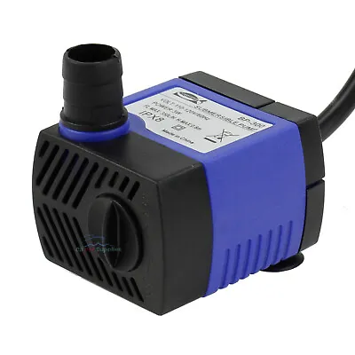 80 GPH Submersible Pump Aquarium Fish Tank Powerhead Fountain Water Hydroponic • $7.89