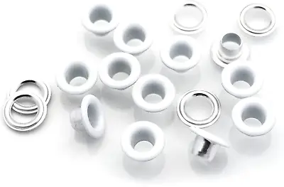 100Pack 3/16  ID Colored Eyelets Grommets With Washers 5Mm Aluminium Eyelet For  • $10.99