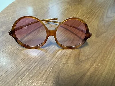 Vintage 1960’s Round Sunglasses Made In France • $60