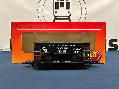 Roundhouse G Scale Chesapeake & Ohio #19170 Ore Car W/ Coal Load • $49.99