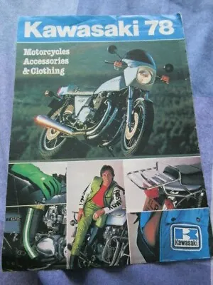 Kawasaki 1978 Sales Brochure KH250/ 400 Z650/ 1000 • £24.99