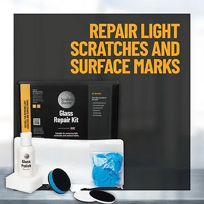 Glass Repair Kit Remove Window Scratch & Surface Marks On Car Windscreen • £19.95