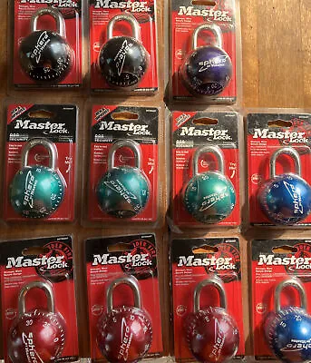 Master Lock Sphero By Master Blue Smooth Spin Combination Lock Padlock 2075DAST • $10