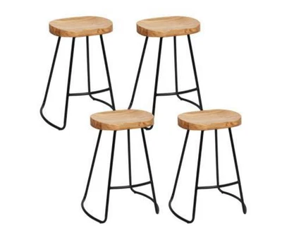 $451.99 • Buy 4 X Vintage Tractor Stool Bar Stools - 65cm