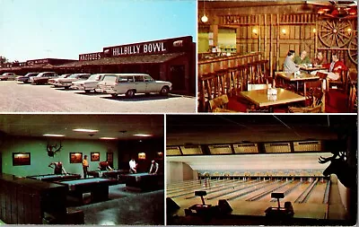 Hillbilly Bowl Bowling Alley Kimberling City MO Vintage Postcard F66 • $9.99