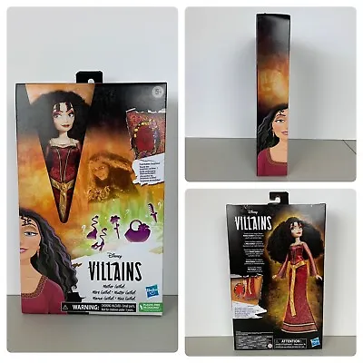 Hasbro Disney Villains Tangled Rapunzel Mother Gothel 11  Doll SEALED BRAND NEW • $24.99