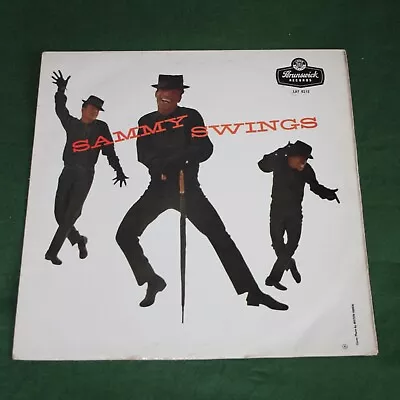 Sammy Davis Jr - Sammy Swings. (uk 1958 Brunswick Lat.8215) • £5.29