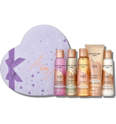 Sanctuary Spa Mum To Be Heart Box Gift Set New Mum Woman Gift Set 5 Pcs • £16.99