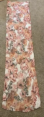 Ladies Pink Floral Scarf From H&M • £2.50