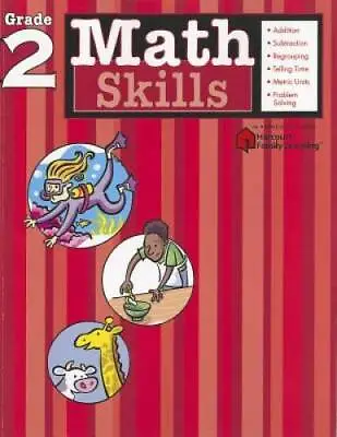 $3.55 • Buy Math Skills: Grade 2 (Flash Kids Harcourt Family Learning) - Paperback - GOOD