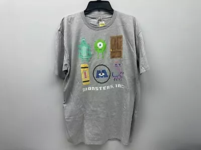 Unisex Disney Pixar Monsters Inc. T Shirt / Grey / Size L • $14.99