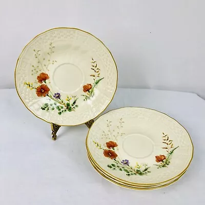 Mikasa Saucers Plates Fine Ivory Margaux D1006  6” Floral Replacement  • $40