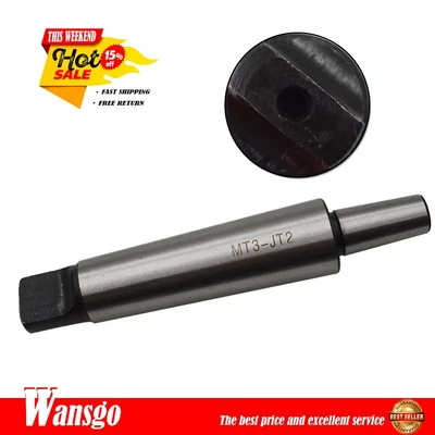 $10.19 • Buy Morse Taper #3 MT3 Jacobs Taper #2 JT2 3MT To 2JT End Type Drill Chuck Arbor