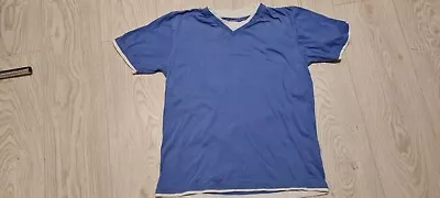£0.99 • Buy Mans V-Neck Light Blue T-Shirt From Urban Spirit, Size S