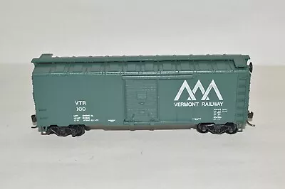 HO Scale Athearn Vermont Railway 40' Sliding Door Box Car Train KD's • $3