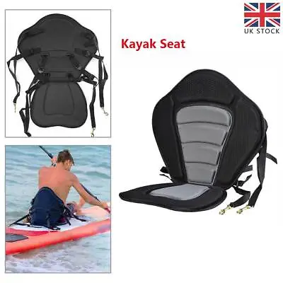 Adjustable Kayak Boats Safety Back Rest Support Seat Sit On Top Canoe Cushion • £23.99