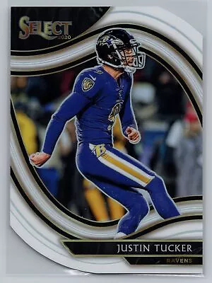 2020 Panini Select Justin Tucker Silver Prizm #330 • $1.99